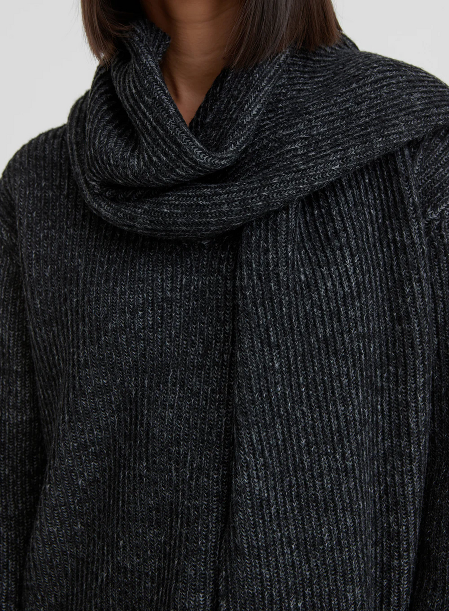 Remy Scarf Knit Jumper by 4th & Reckless