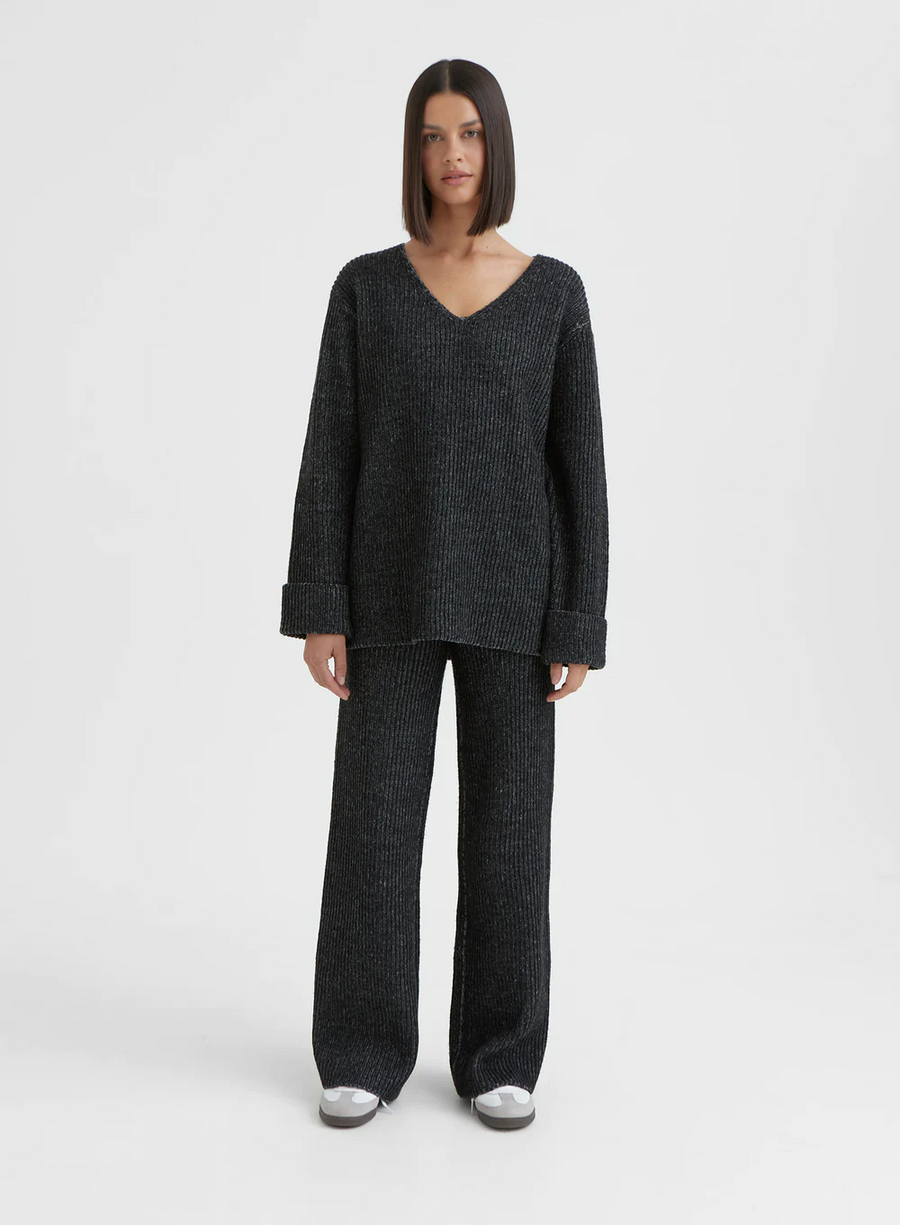 Remy Scarf Knit Jumper by 4th & Reckless