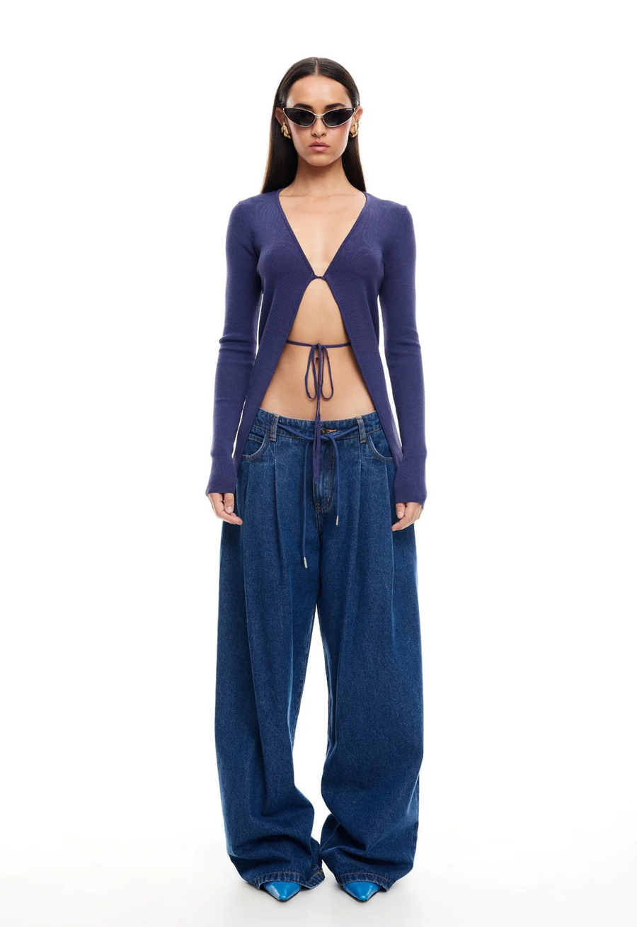 Slouched Tie Up Jean by Lioness - FINAL SALE