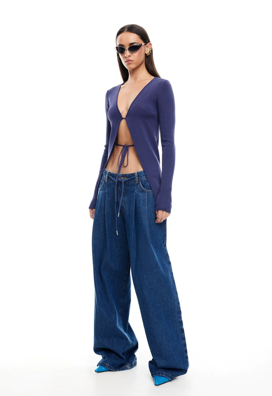Slouched Tie Up Jean by Lioness - FINAL SALE