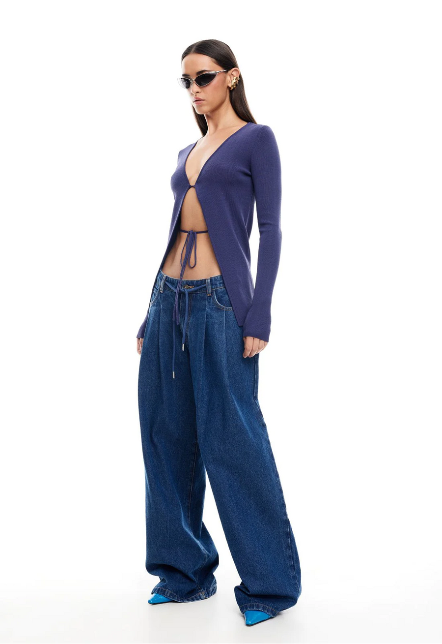 Slouched Tie Up Jean by Lioness - FINAL SALE