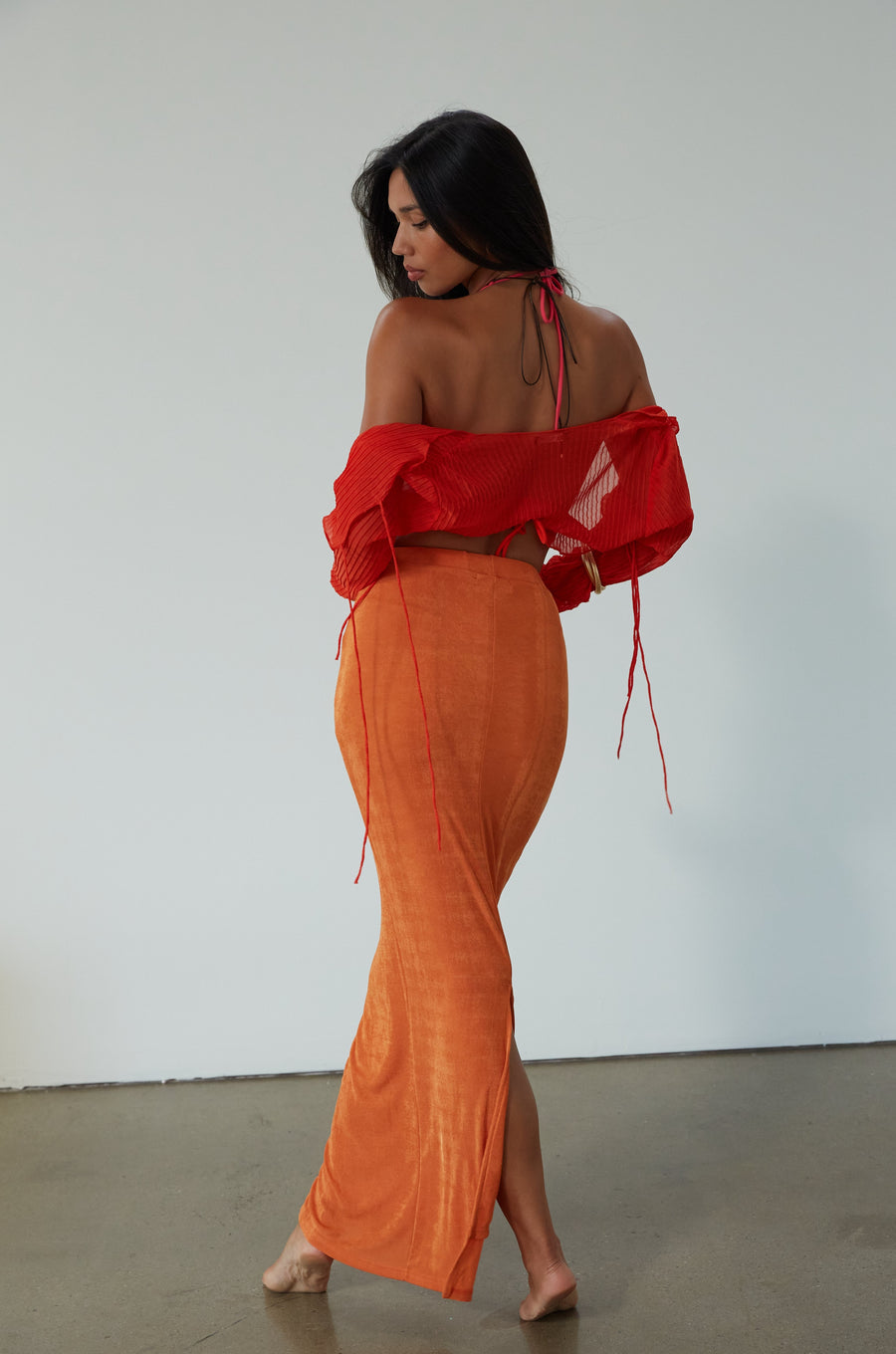 On Arrival Maxi Skirt by Peppermayo - FINAL SALE