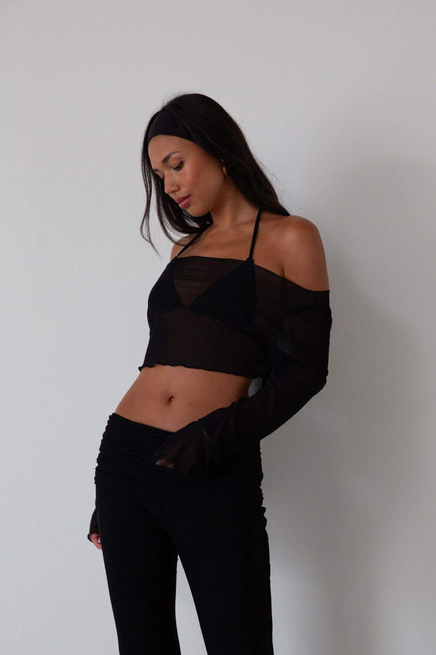 Set List Crop Top by Luna B - FINAL SALE