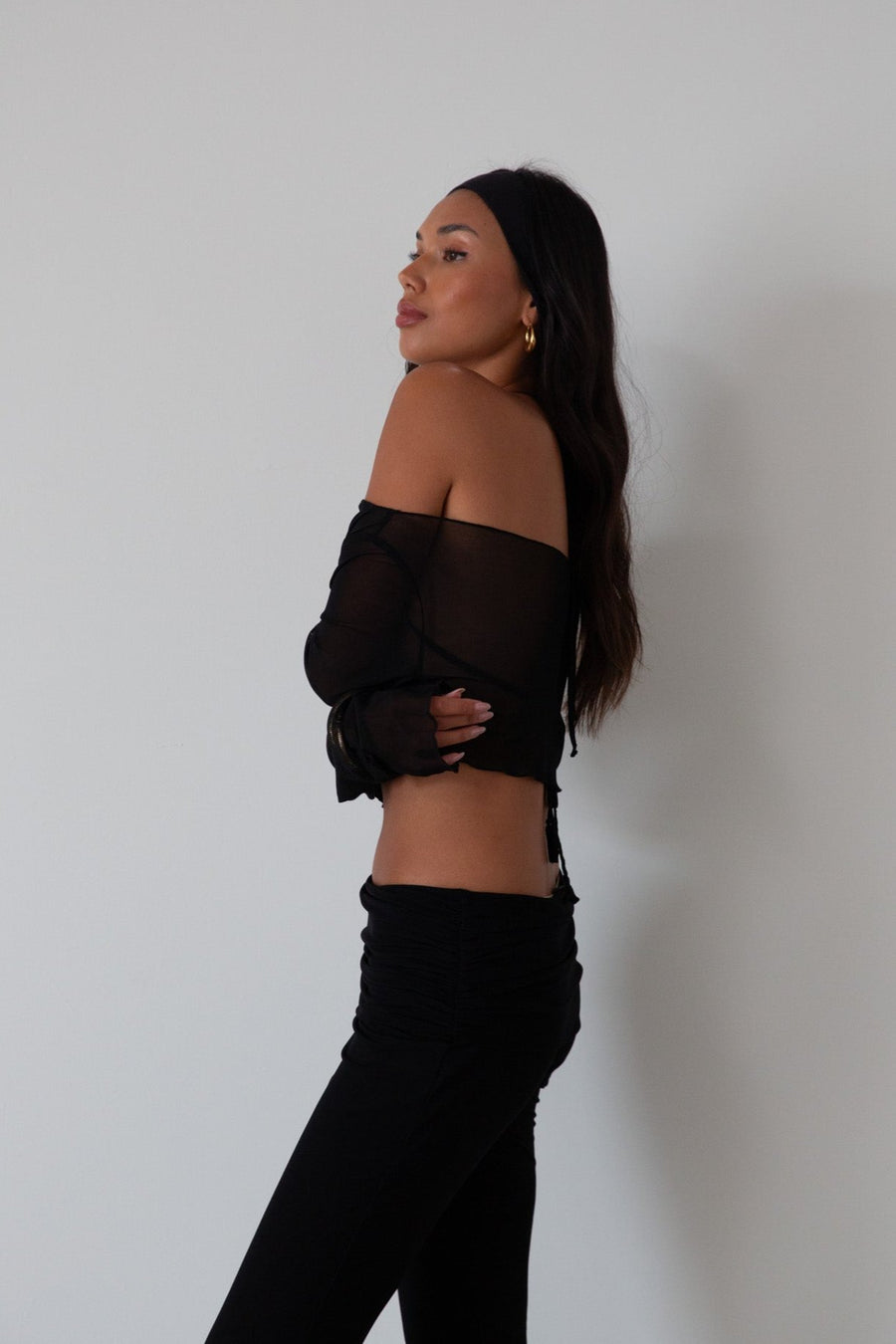 Set List Crop Top by Luna B - FINAL SALE