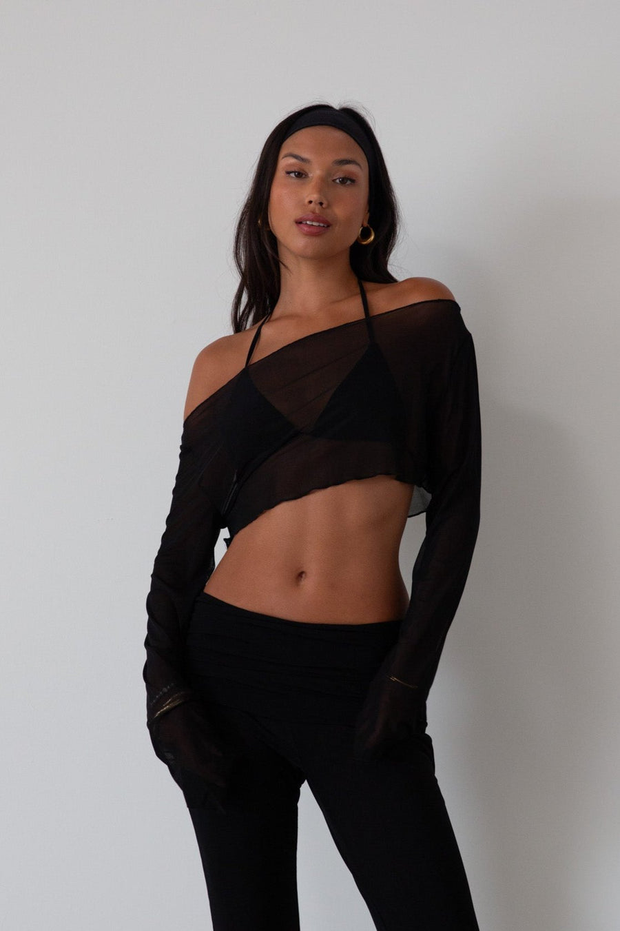 Set List Crop Top by Luna B - FINAL SALE