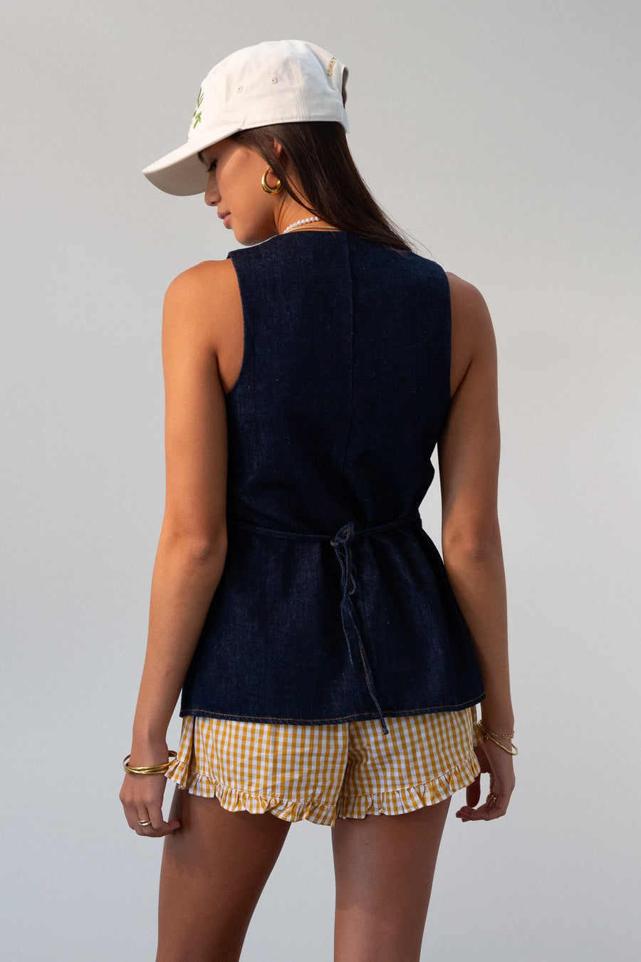 Classic Cut Vest Top - FINAL SALE