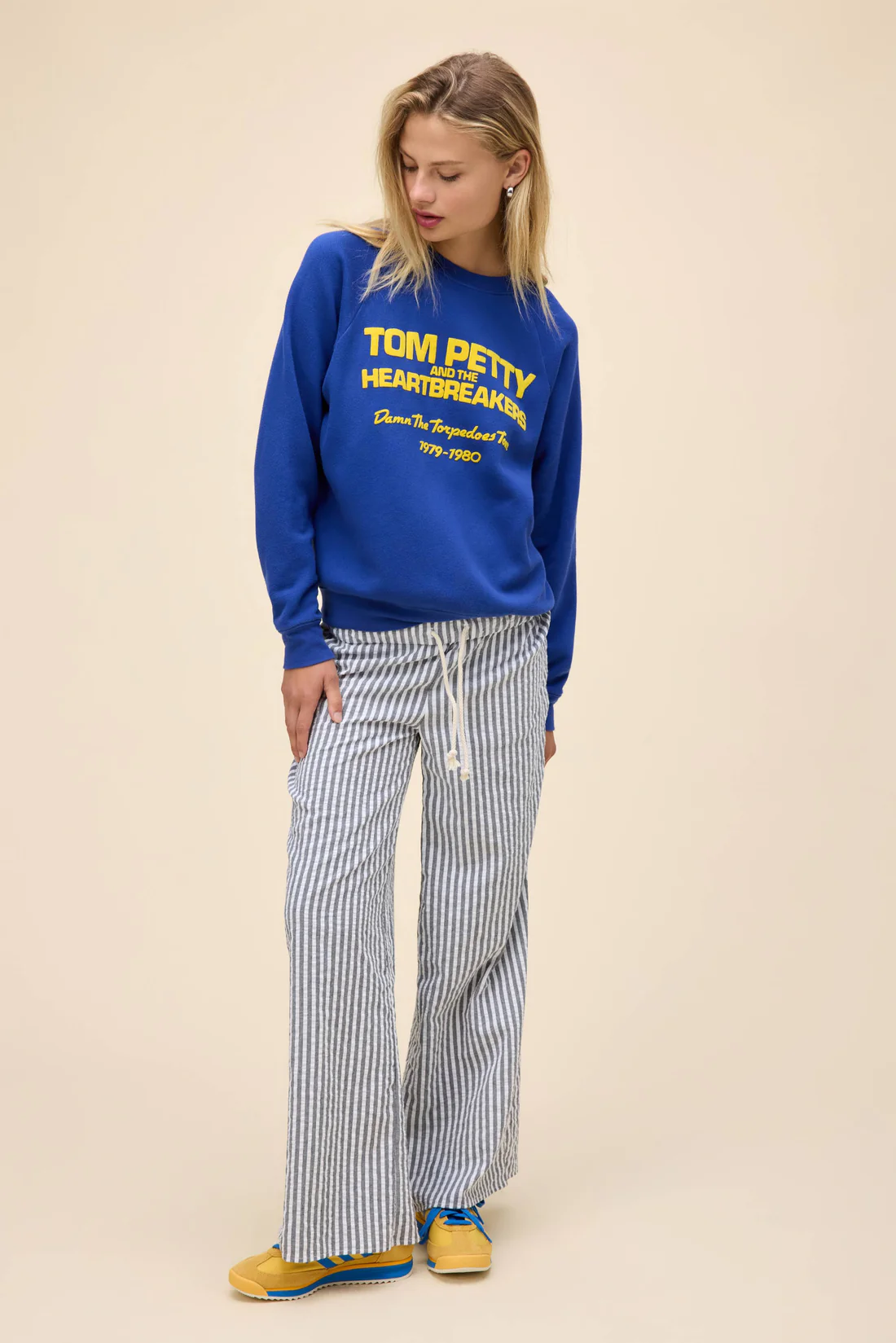 Tom Petty Damn The Torpedoes Vintage Sweatshirt by Daydreamer - FINAL SALE