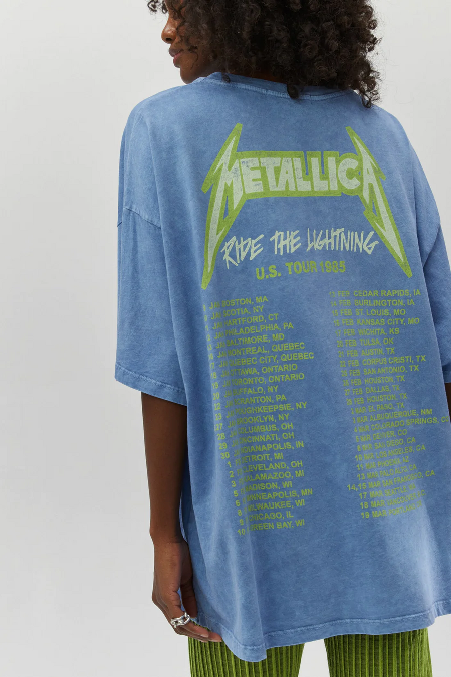 Metallica US Tour 1985 Tee by Daydreamer