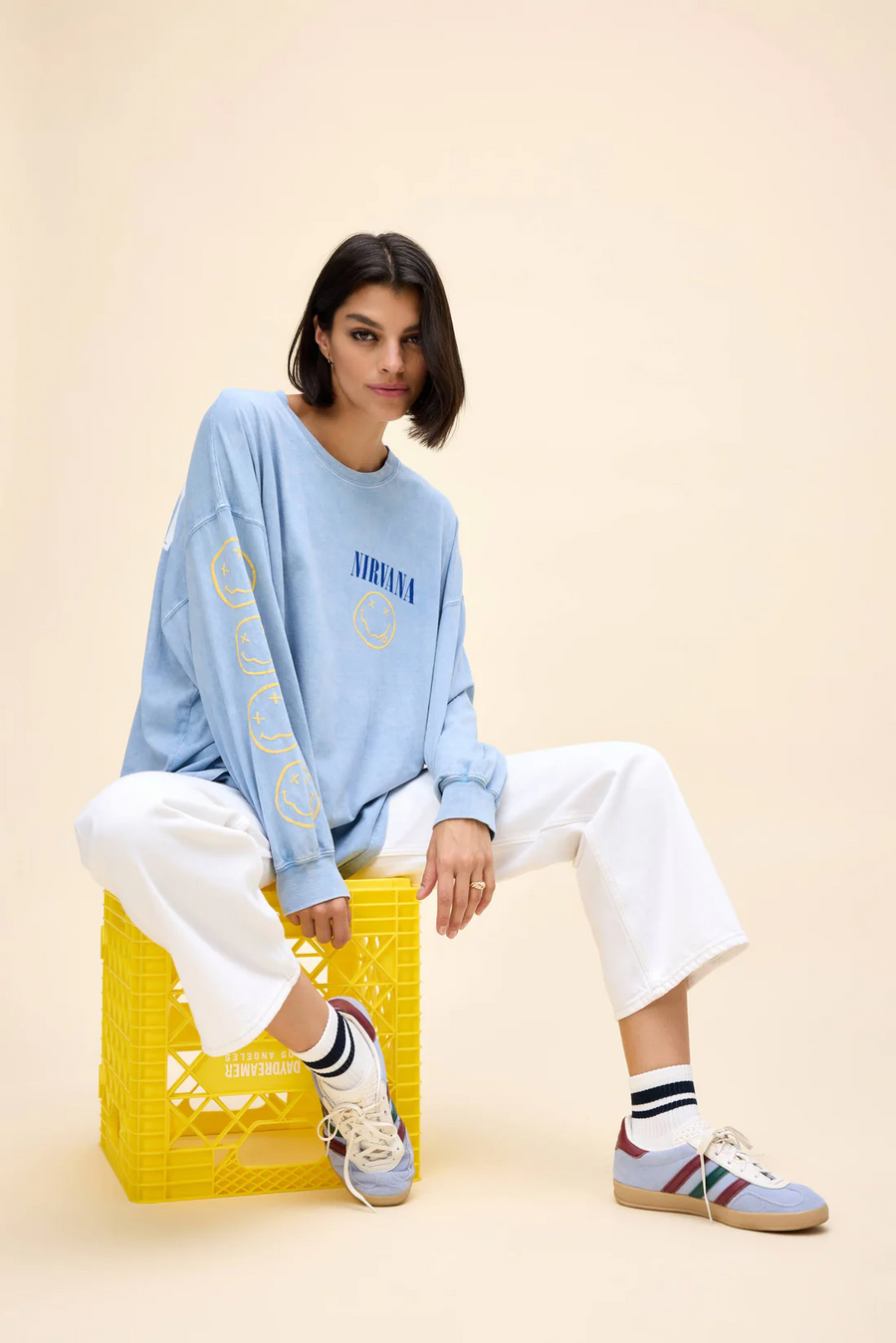 Nirvana 1993 Tour Long Sleeve Tee by Daydreamer - FINAL SALE