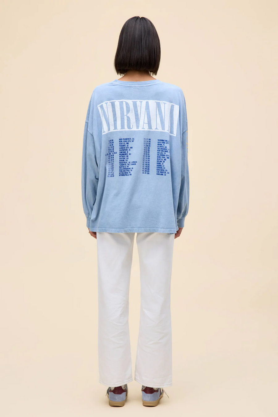 Nirvana 1993 Tour Long Sleeve Tee by Daydreamer - FINAL SALE