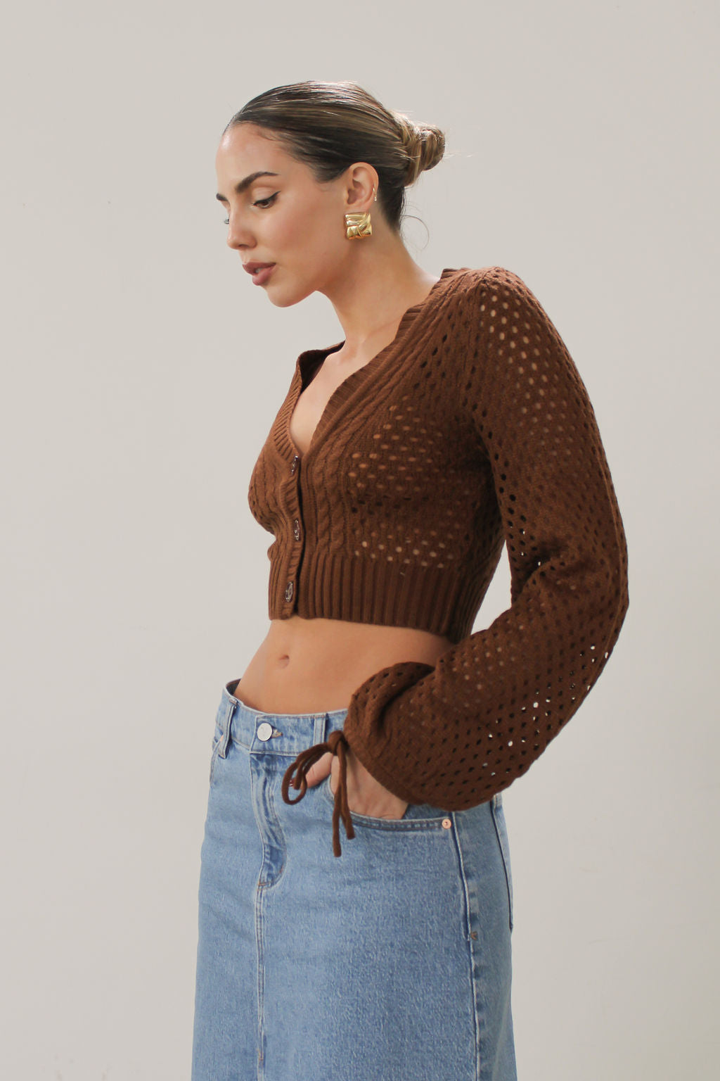 Daydream Crop Cardigan - FINAL SALE