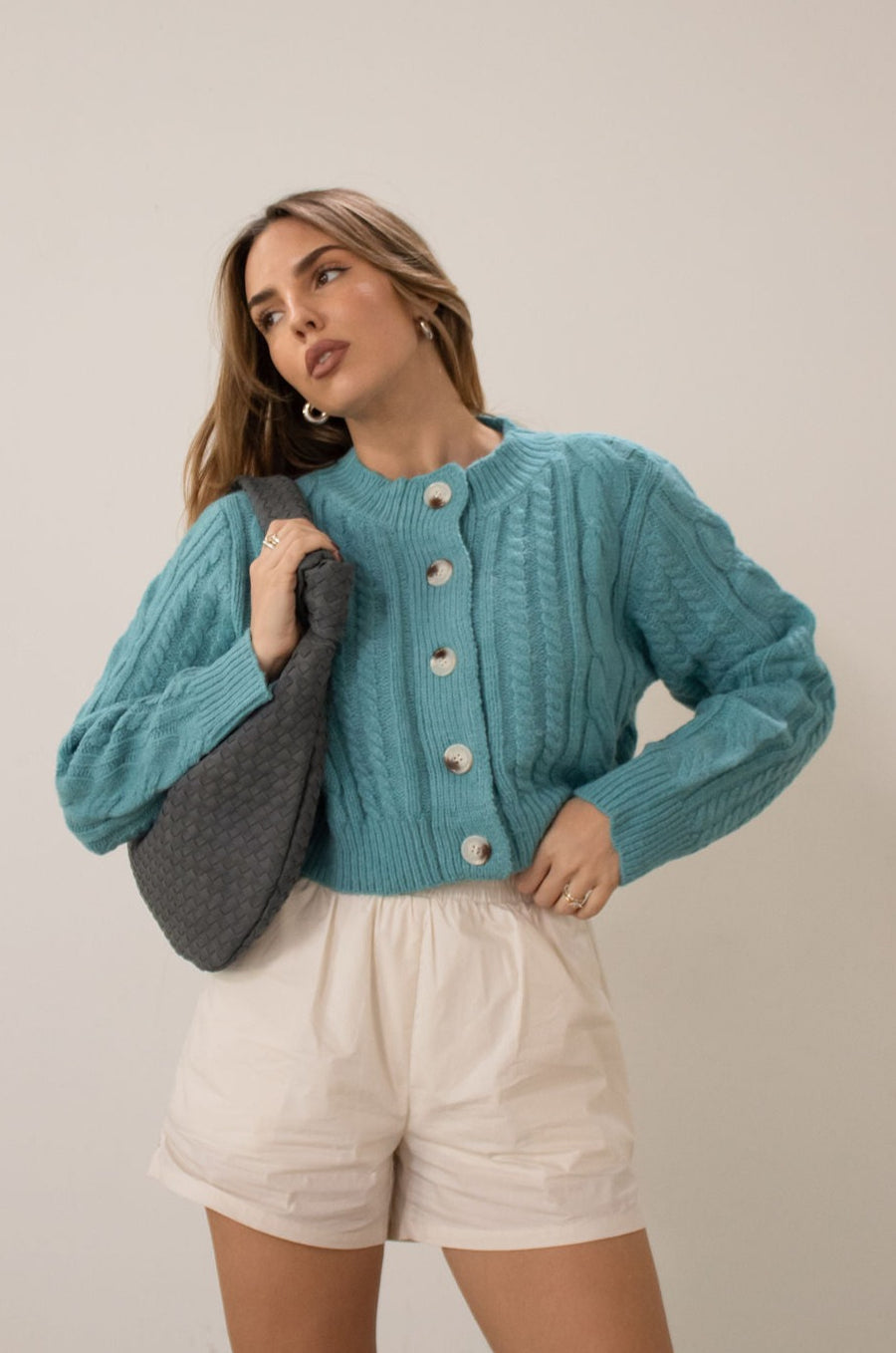 Too Close Crop Cardigan - FINAL SALE