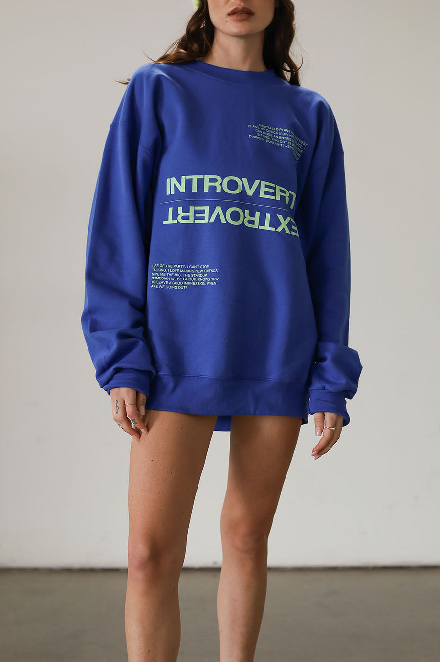 Introvert/Extrovert Sweater