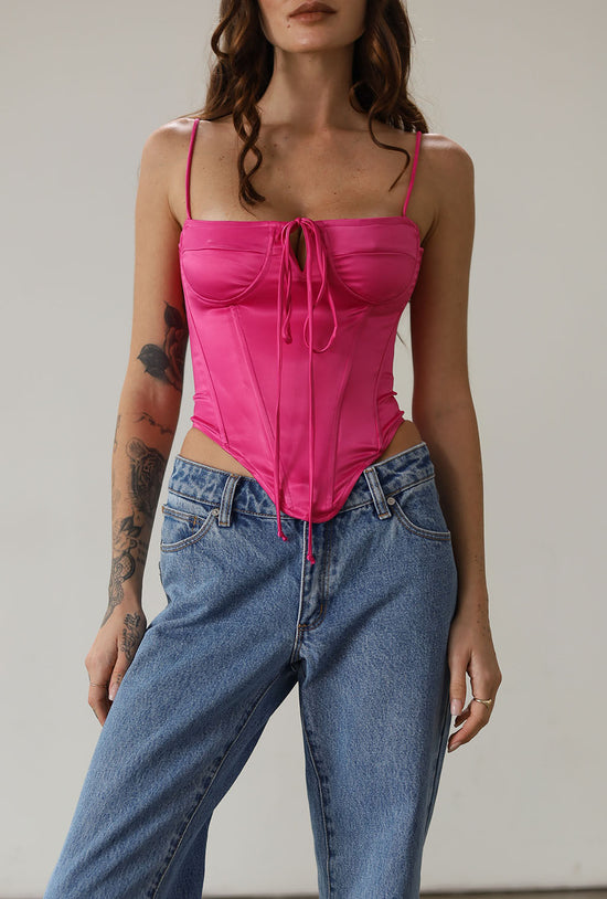 Queen Of Hearts Bustier Top