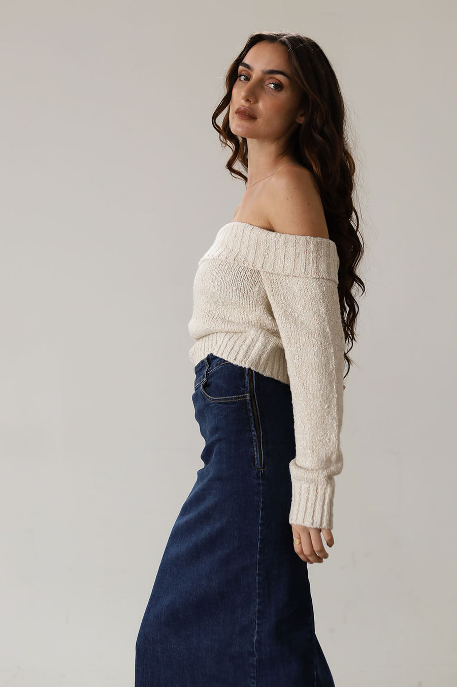 Forever Kiss Crop Sweater - FINAL SALE