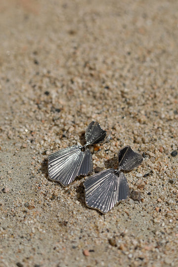 Palm Leaf Earrings - FINAL SALE