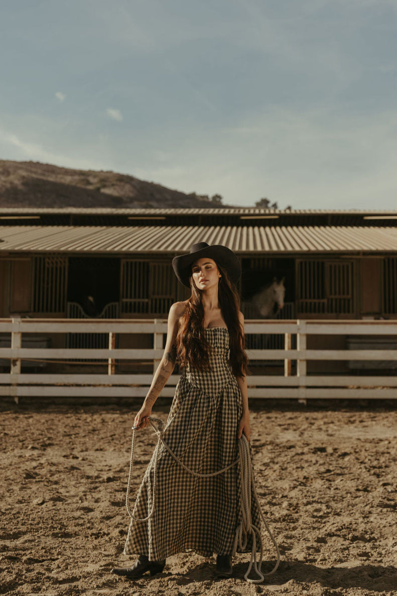 white christmas dresses Out West Maxi Dress