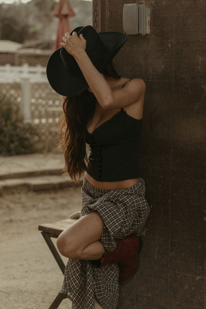 The Caroline Corset Top by Bella Venice