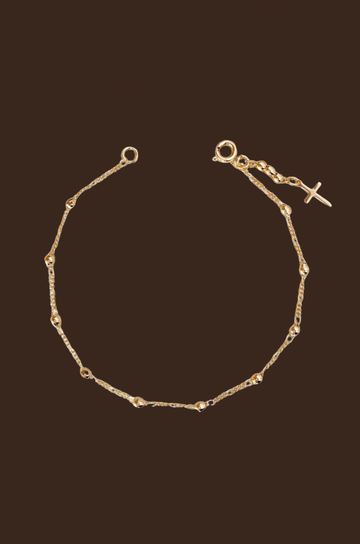 Isabella Gold Filled Bracelet by LUNA B