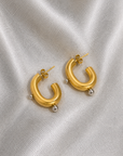 Alsace Hoop Earring by LUNA B - FINAL SALE