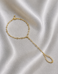 Kelsey Gold Filled Hand Chain by LUNA B