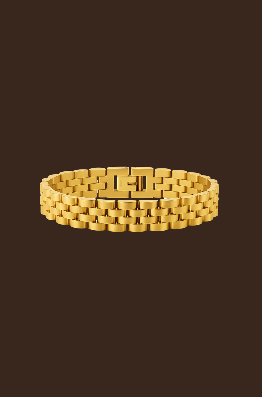 Gold Watchband-Link Bracelet
arsn bracelet