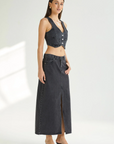 99 Low Maxi Skirt Chloe by Abrand Jeans