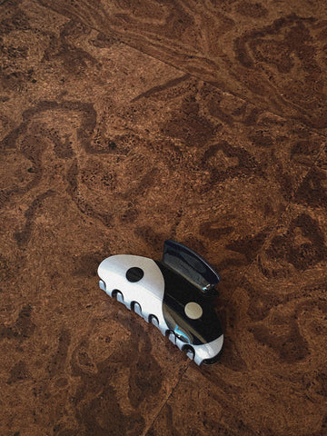 Yin & Yang Hair Clip - FINAL SALE