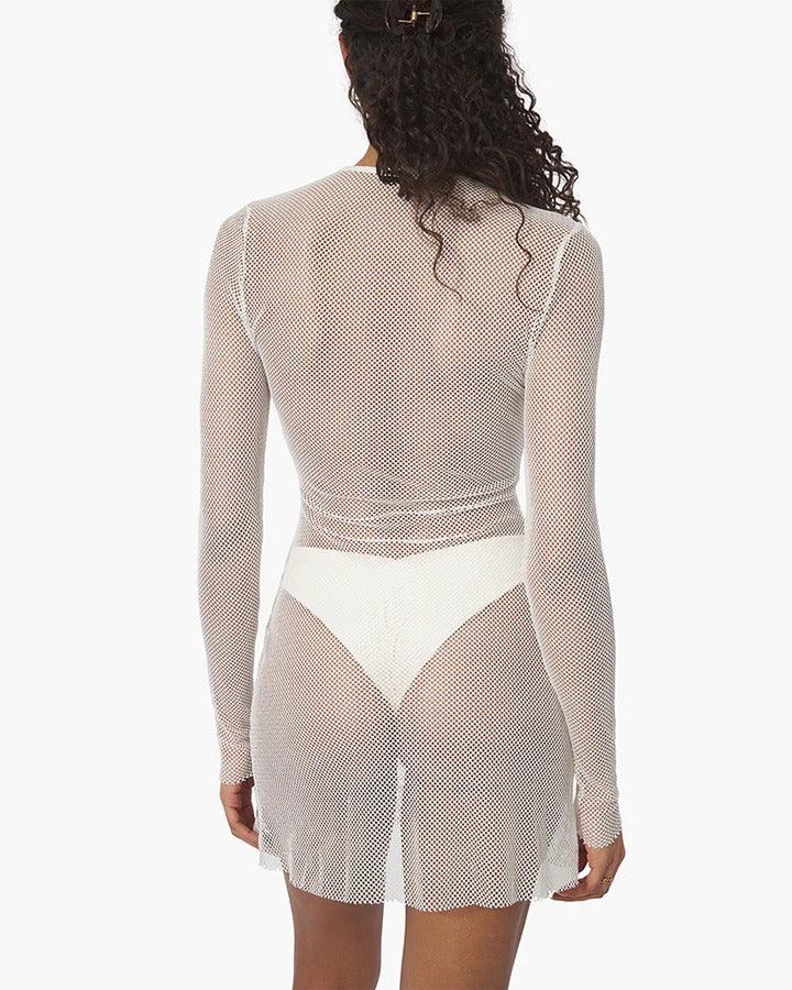 V-Neck Lace Up Mini by We Wore What