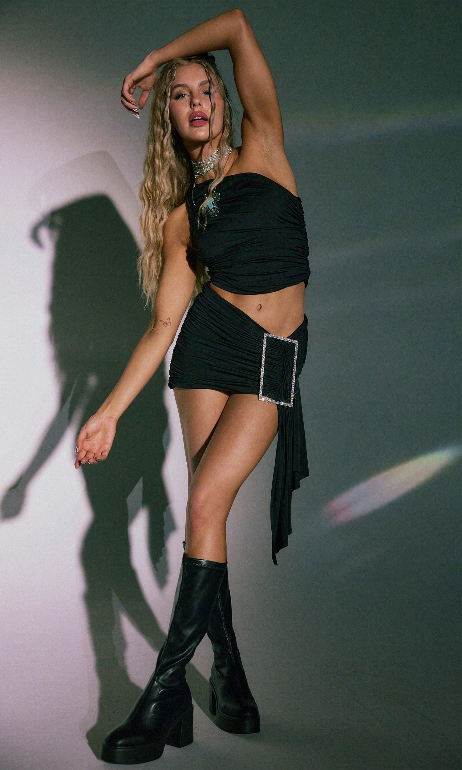 Micro Dose Mini Skirt - SHOPLUNAB