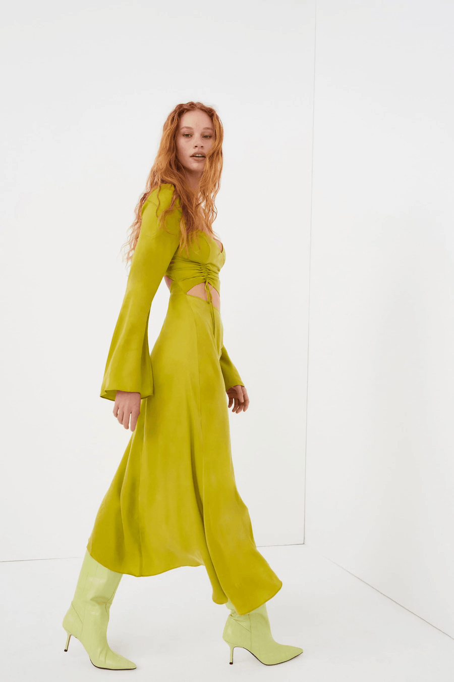 Allie Midi Dress by For Love & Lemons - FINAL SALE SHOPLUNAB Allie Midi Dress by For Love & Lemons - FINAL SALE SHOPLUNAB
