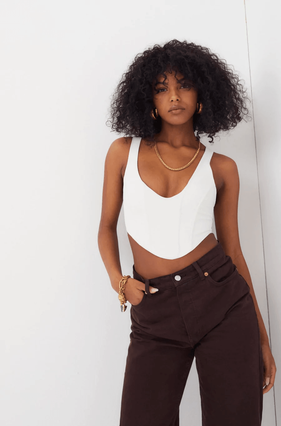 Nomi Crop Top by For Love & Lemons - SHOPLUNAB