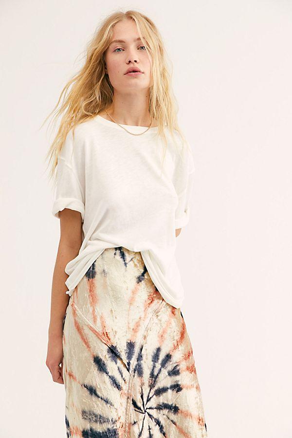 Serious Swagger Tie Dye Skirt by Free People - FINAL SALE - SHOPLUNAB