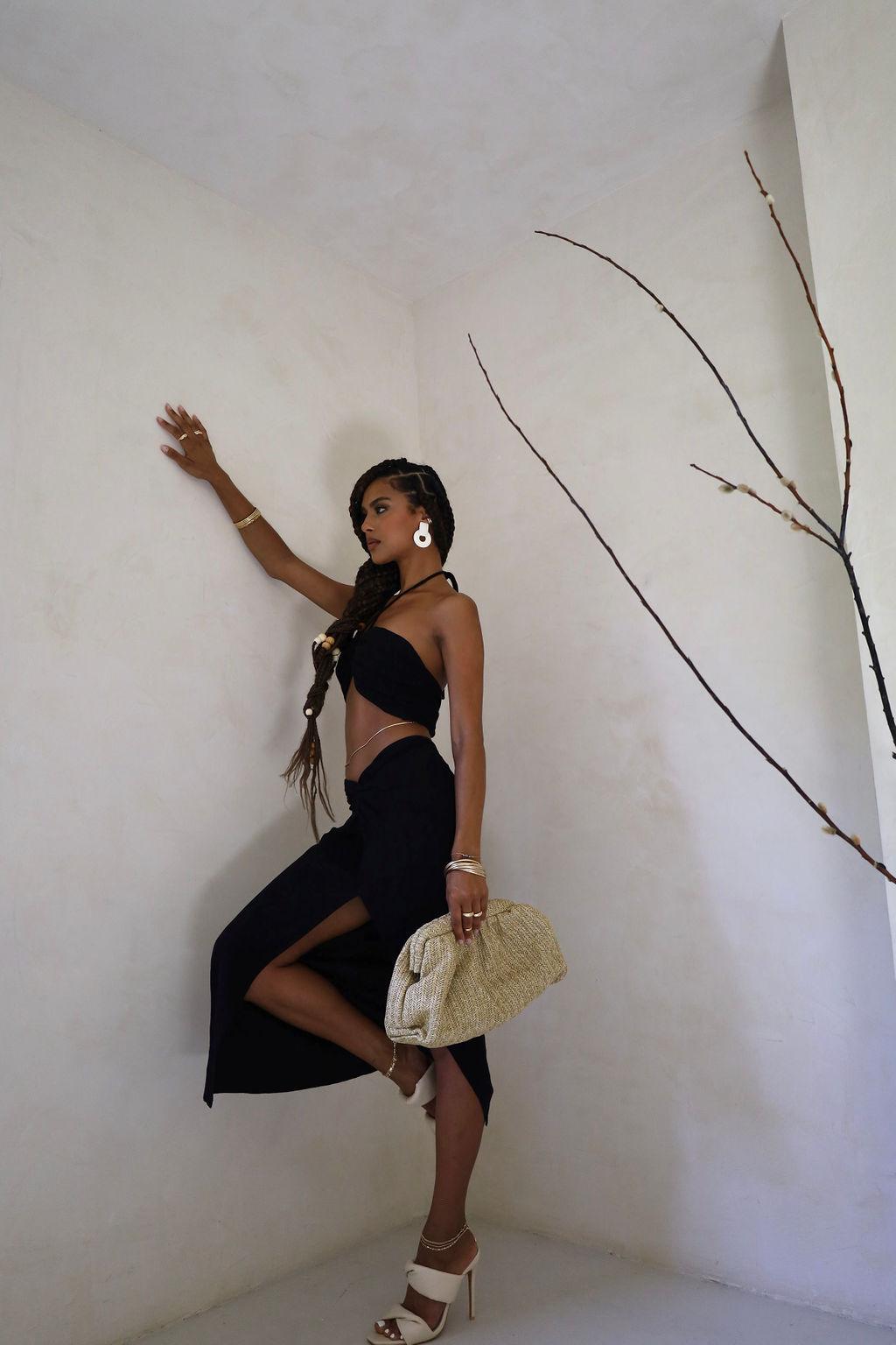 Catch The Sunset Midi Skirt - FINAL SALE - SHOPLUNAB