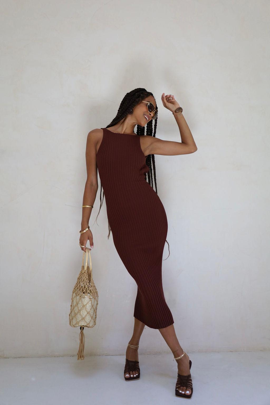 Riviera Maya Midi Dress - FINAL SALE - SHOPLUNAB