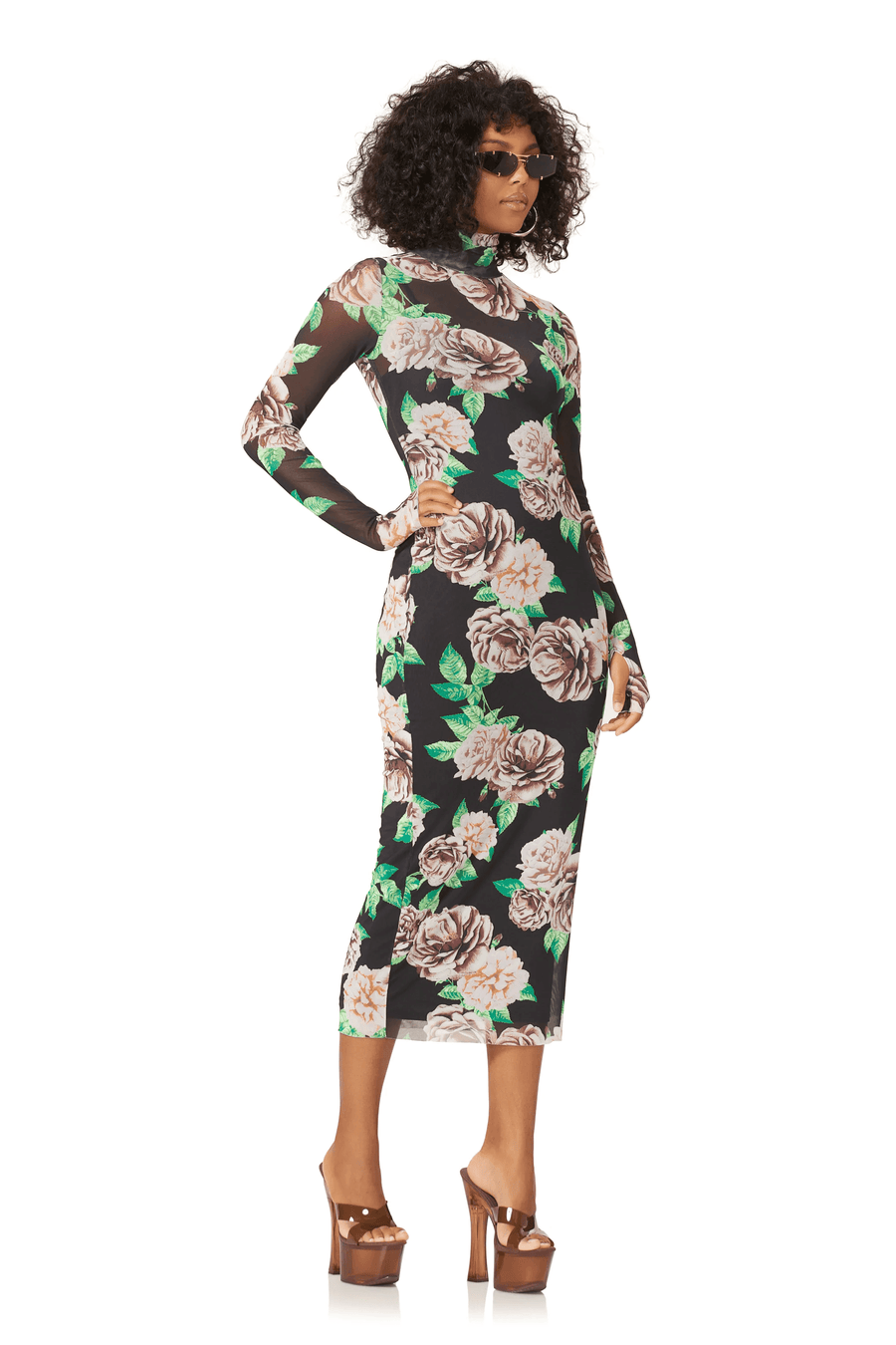 Shailene Midi Dress by AFRM - SHOPLUNAB