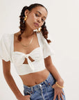 Jessie Crop Top by For Love & Lemons - SHOPLUNAB