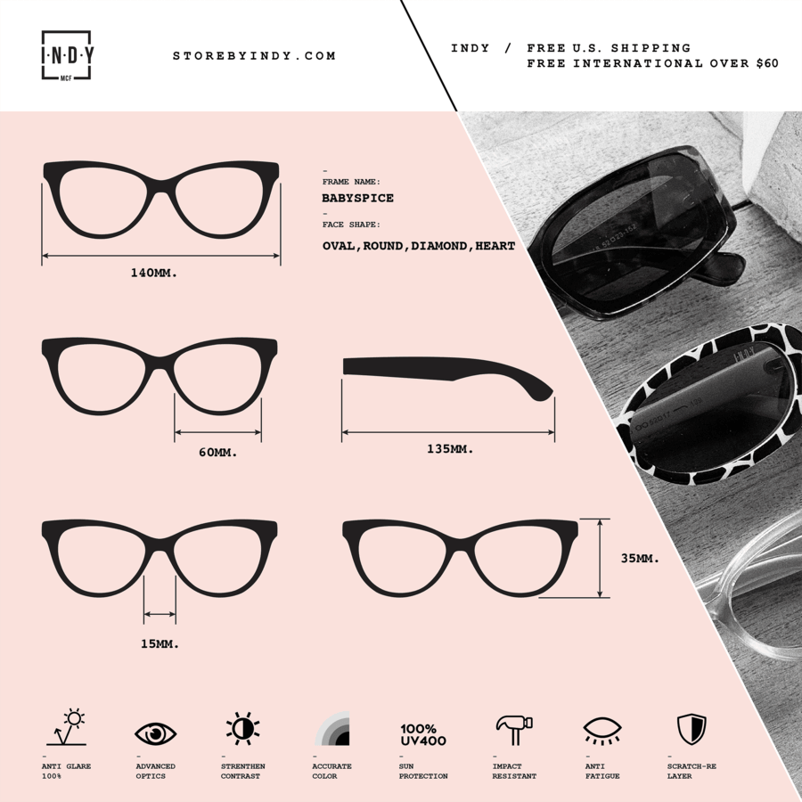 Babyspice Sunglasses by I.N.D.Y. - FINAL SALE - SHOPLUNAB