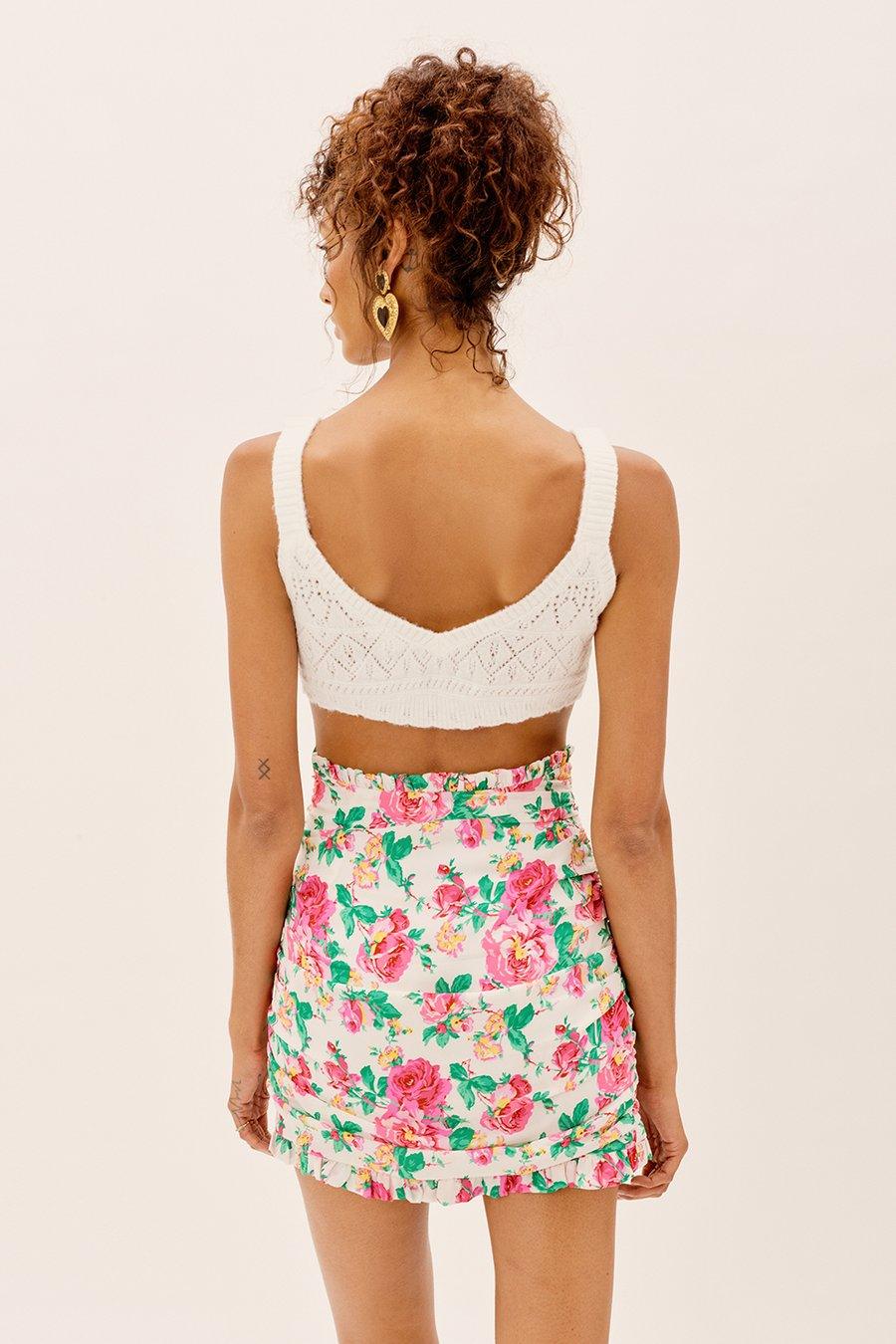 Becca Mini Skirt by For Love & Lemons - FINAL SALE - SHOPLUNAB