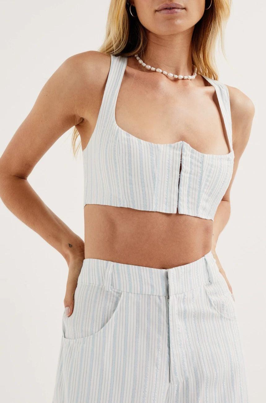 Skyler Crop Top by For Love & Lemons - FINAL SALE - SHOPLUNAB