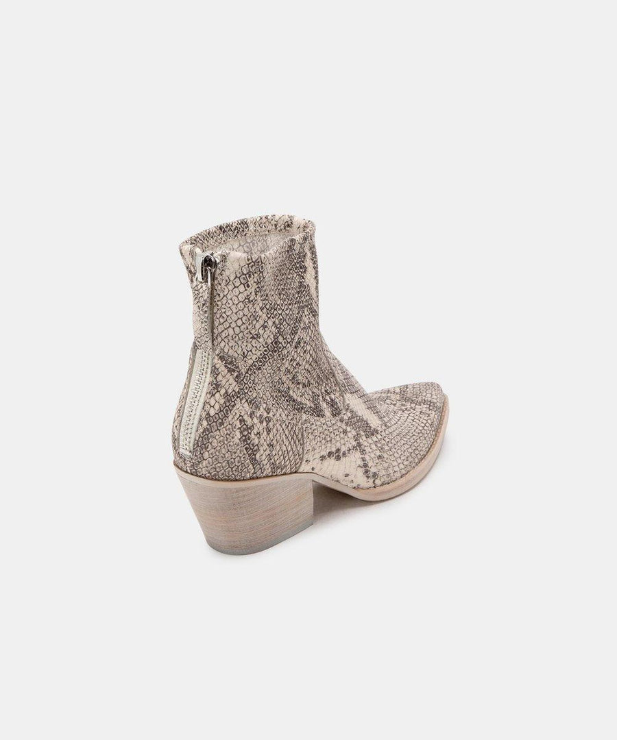 Dolce vita women's cheap shanta leather western booties