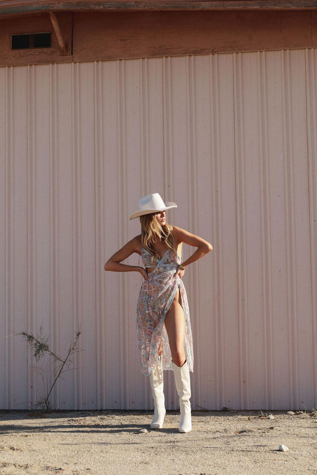 Monique Midi Dress by For Love & Lemons - SHOPLUNAB