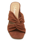 Fig Heeled Slide Sandal by Matisse - FINAL SALE - SHOPLUNAB