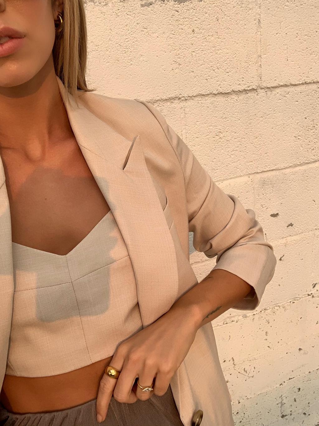 There She Goes Crop Top - FINAL SALE - SHOPLUNAB