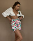 Becca Mini Skirt by For Love & Lemons - FINAL SALE - SHOPLUNAB