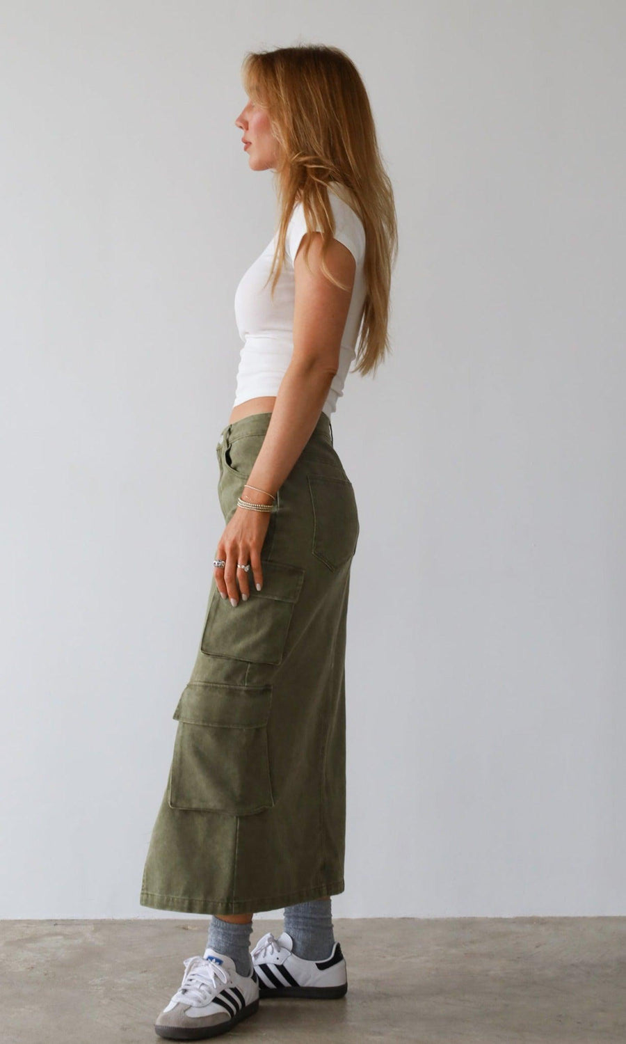 Manhattan Midi Skirt - SHOPLUNAB