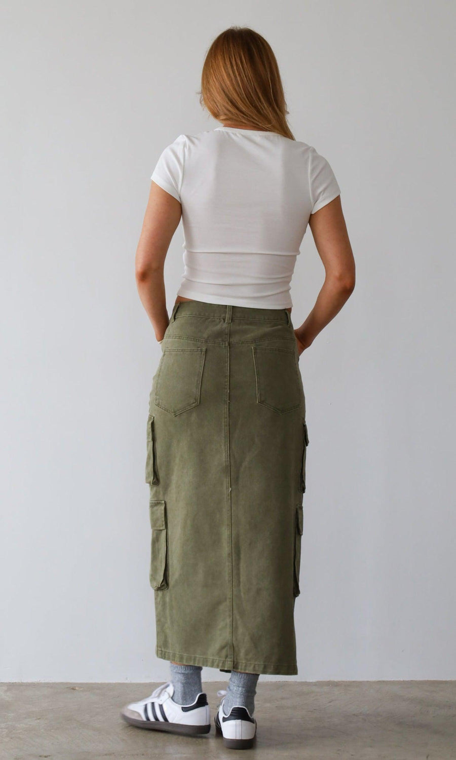 Manhattan Midi Skirt - SHOPLUNAB