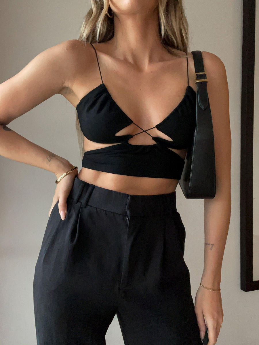 Changing Focus Crop Top - SHOPLUNAB