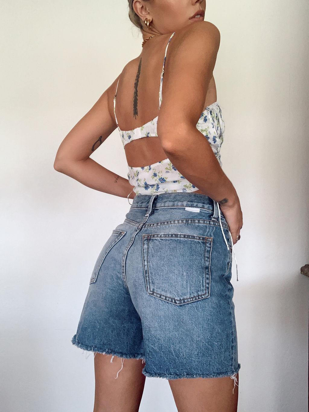 French Glamour Crop Top - FINAL SALE - SHOPLUNAB