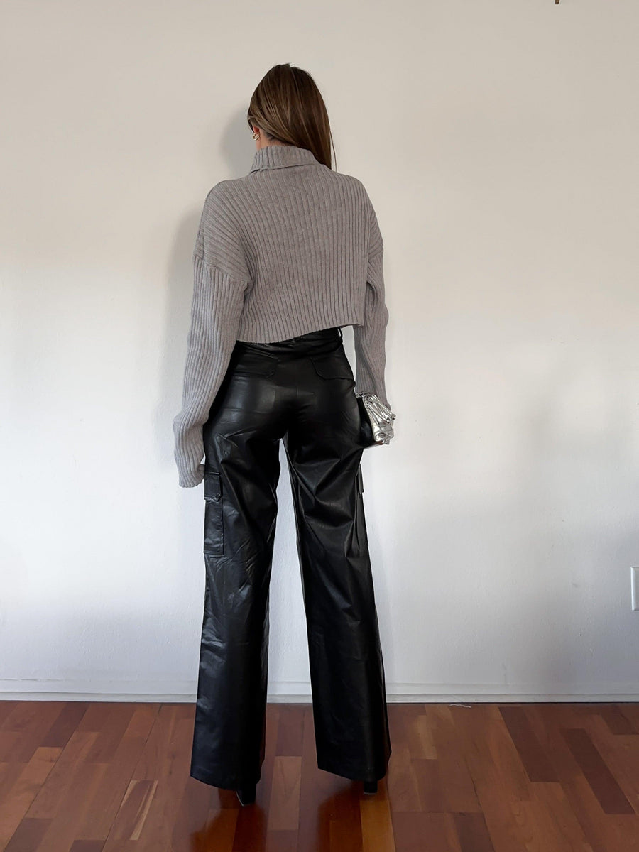 Mastermind Leather Cargo Pants - SHOPLUNAB